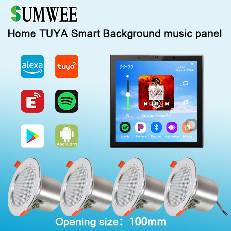 Home Cinema Bluetooth - Amplifier Audio Bluetooth 4 Inch Android