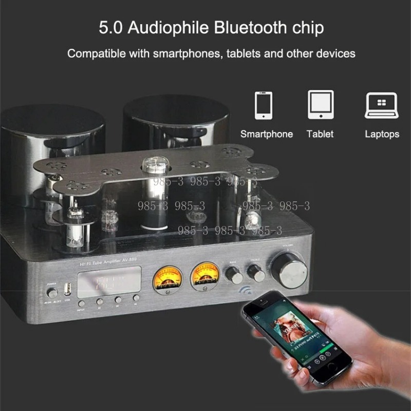 Home Cinema Bluetooth - Penguat Tabung Daya Tinggi, USB Daya