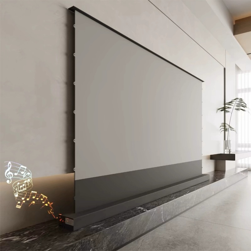 Home Cinema Projector Screen - 100 ''120'' 150 ''8K Kontras Tinggi