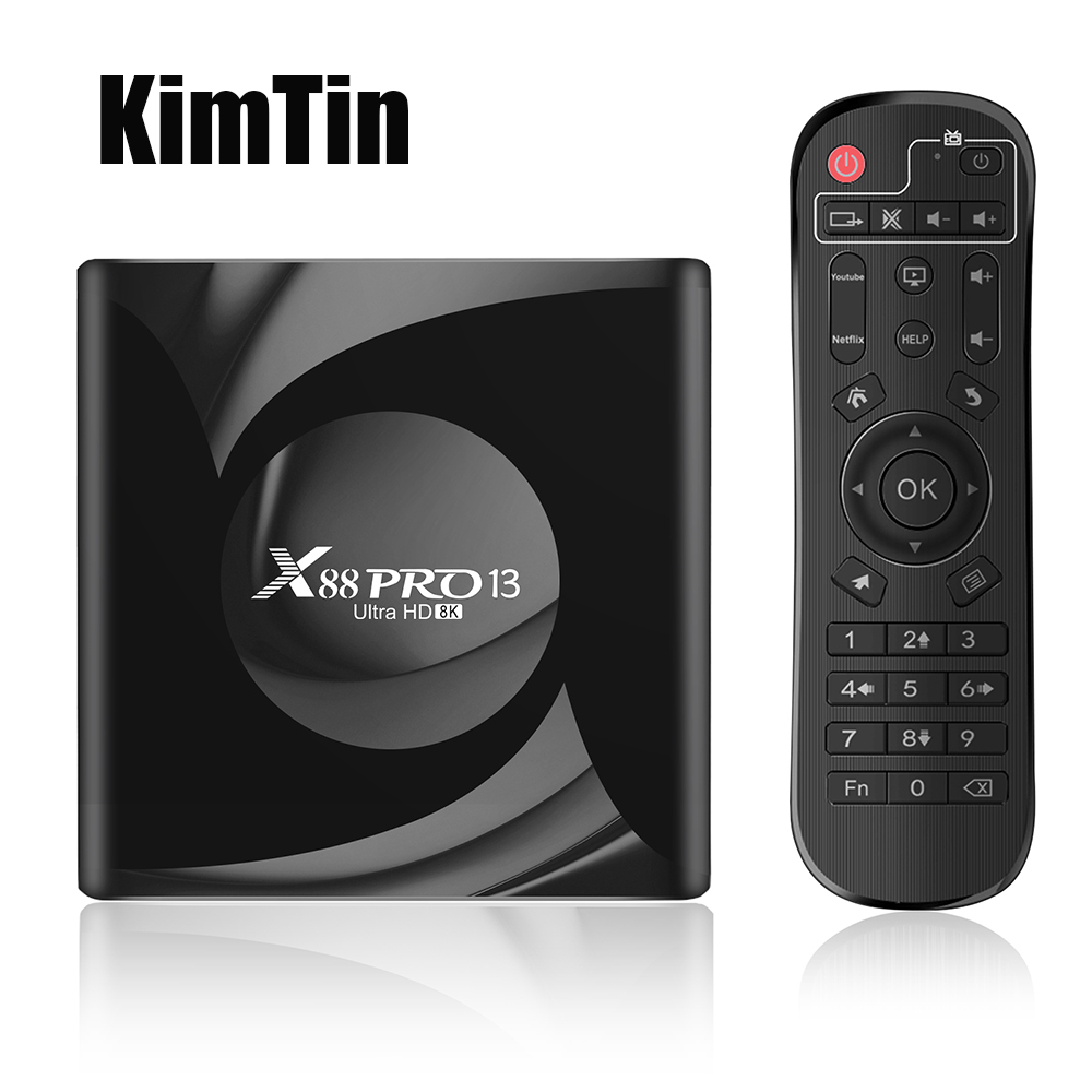 Home Cinema Google - X88 Pro 13 4GB 64GB 32GB,