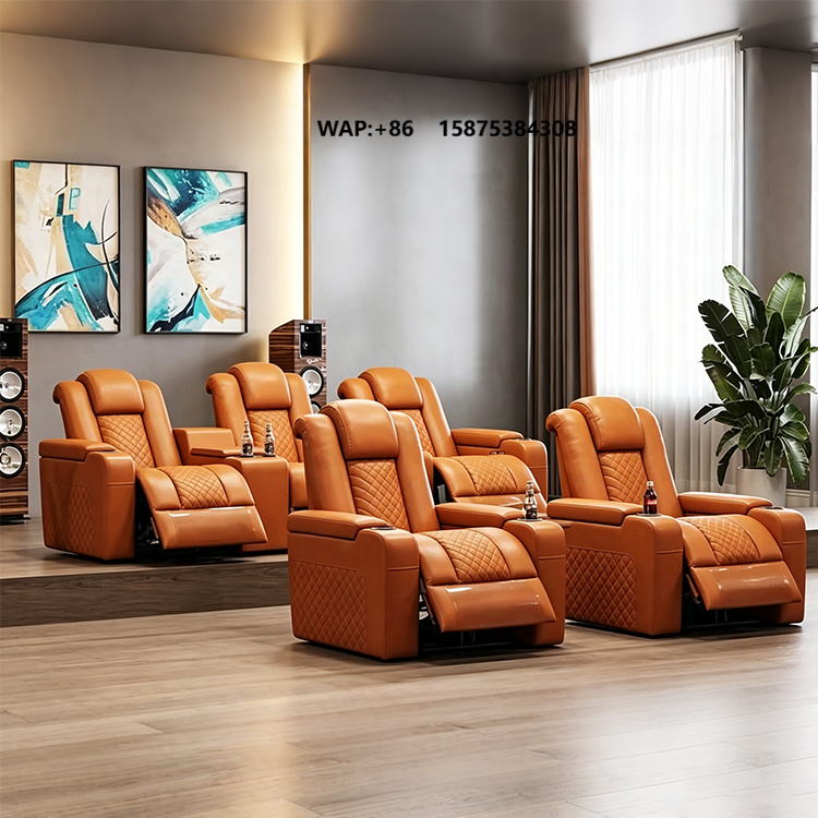 Home Cinema Recliner Chairs - Kursi Sofa Bioskop Elektrik KMJ 3