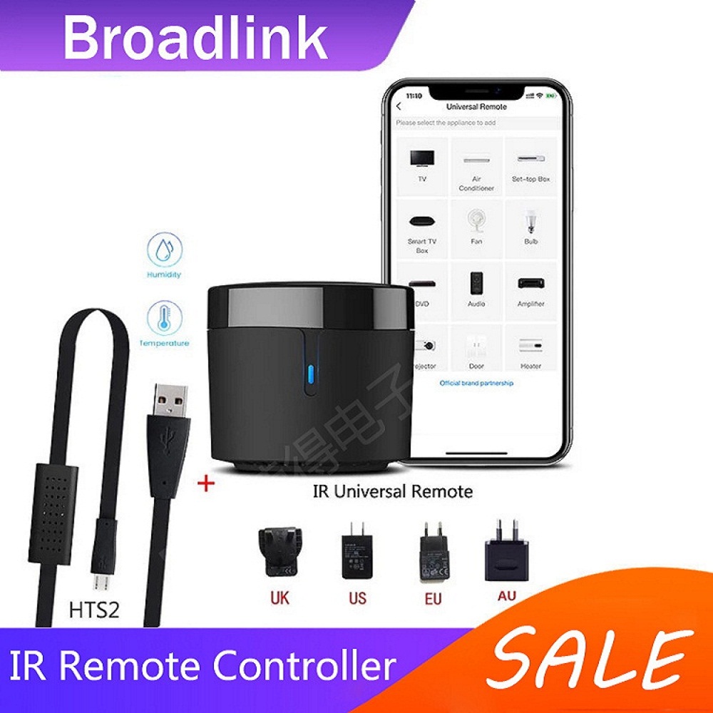 Home Cinema Google - Broadlink RM4mini + HTS2 EU/UK/US/AU PLUG
