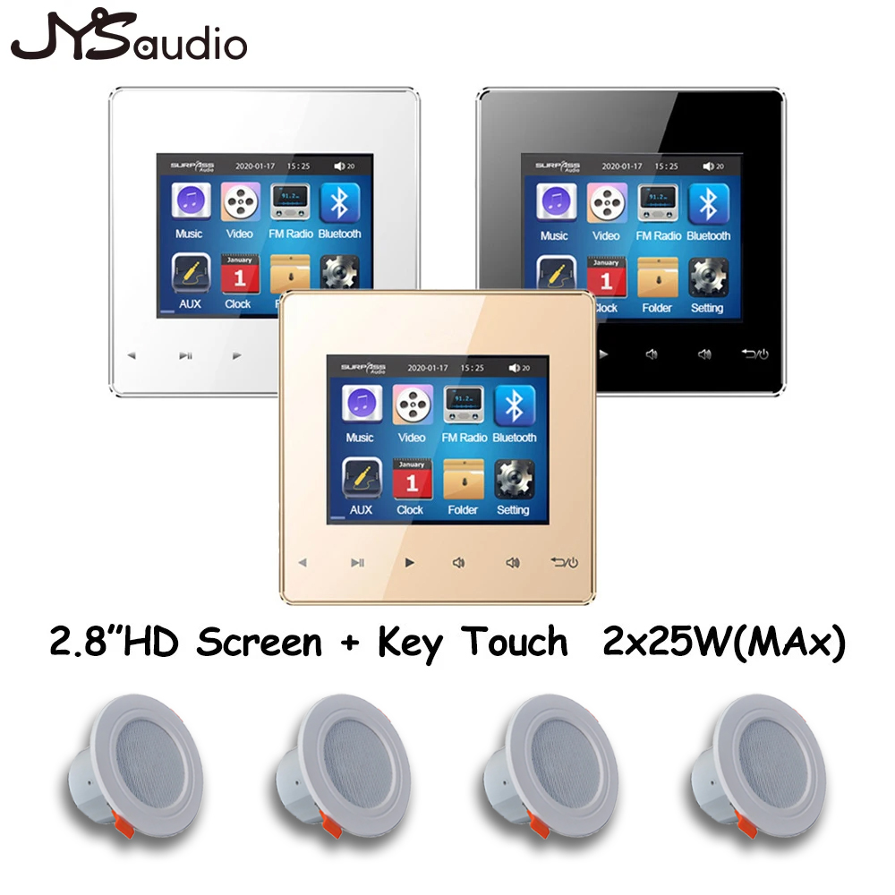 Home Cinema Bluetooth - Amplifier Dinding Bluetooth Mini cerdas, sistem
