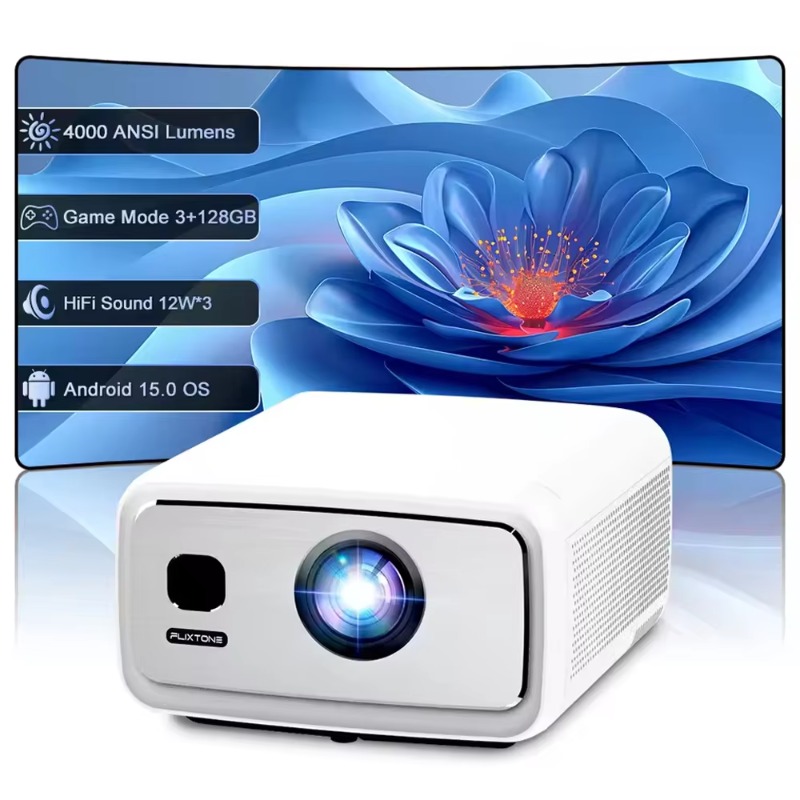 Home Cinema Projector Screen - Proyektor D10S 4K V660 Chip 3+128G
