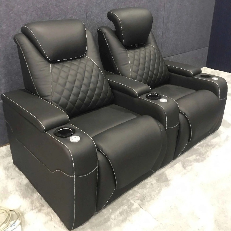 Home Cinema Recliner Chairs - Kursi Bioskop Desain Rumah Villa, Furnitur