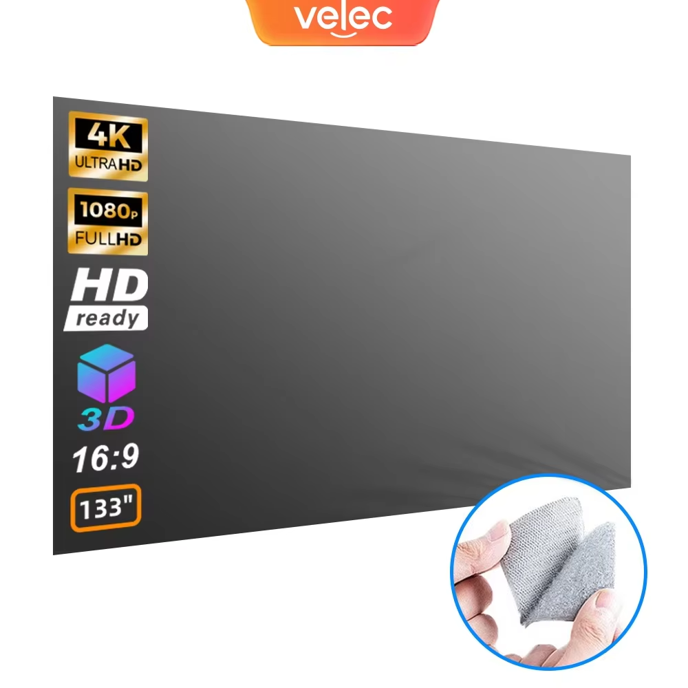 Layar Proyektor Universal 80/1 - Home Cinema Projector Screen ulasan dan harga