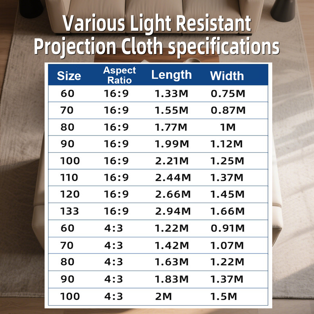 Layar Proyektor Universal 80/1 - Home Cinema Projector Screen ulasan dan harga