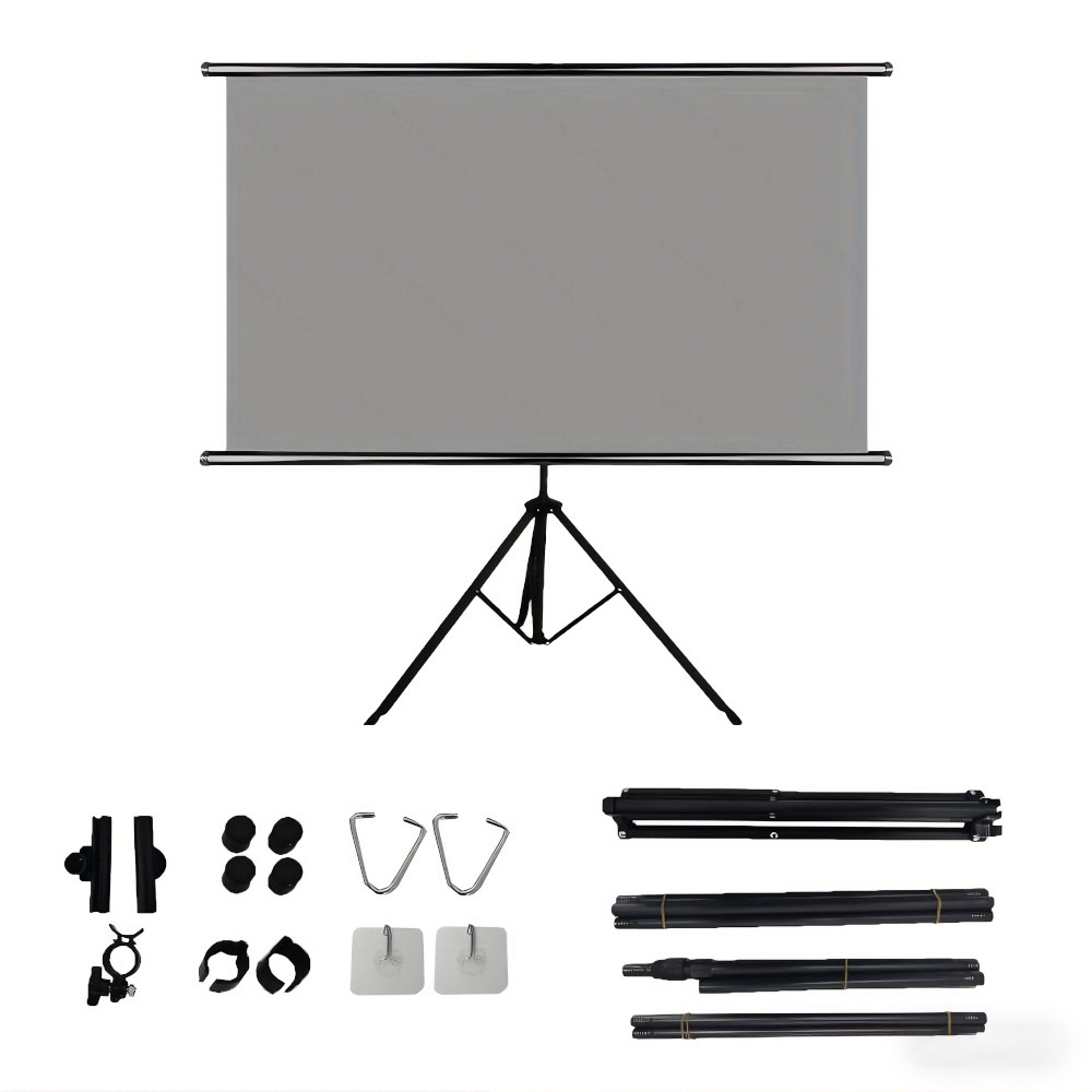Layar Proyektor XIAOHUI Dengan - Home Cinema Projector Screen ulasan dan harga