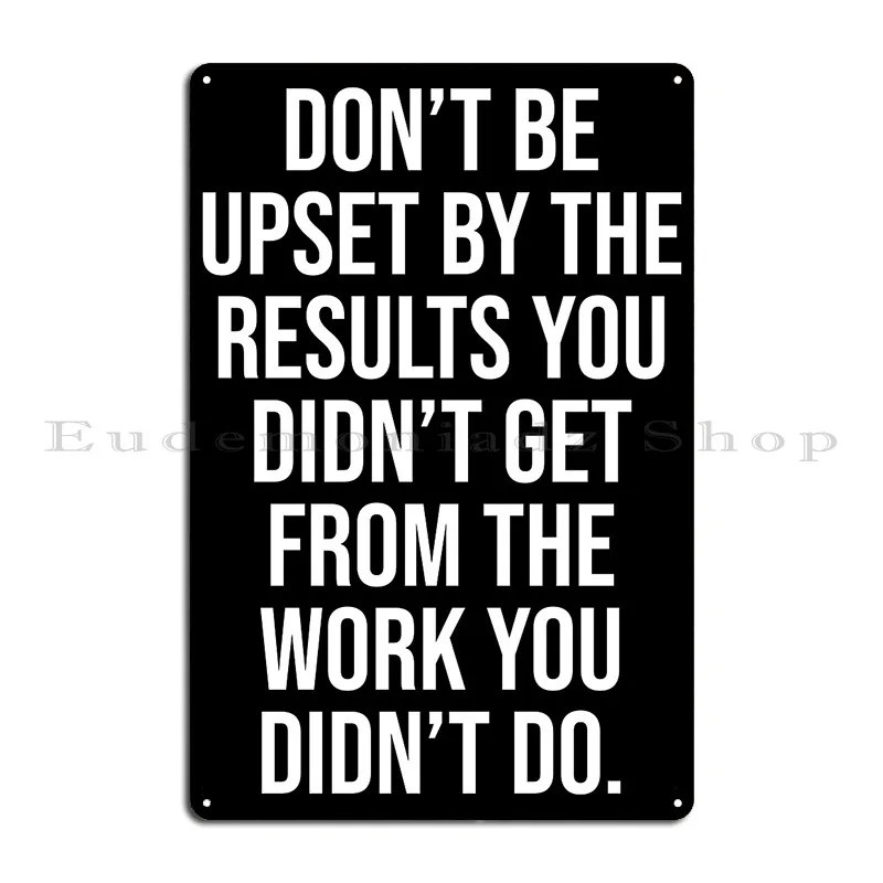 Plakat Logam Kutipan Motivasi  - Home Cinema Quotes ulasan dan harga