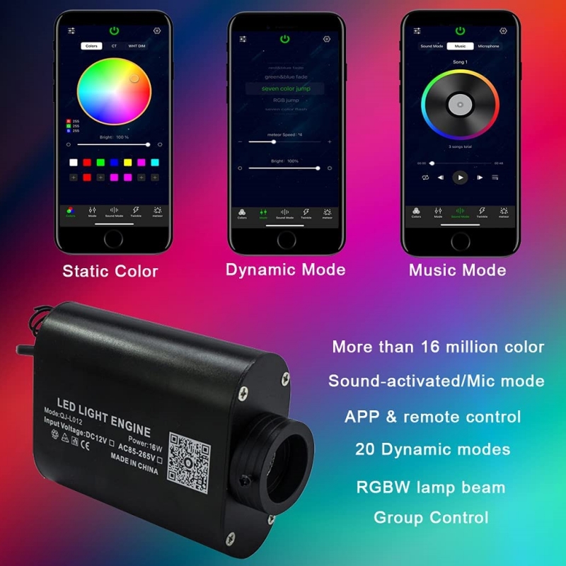 Lampu Langit-Langit Serat Opti - Home Cinema Galaxy ulasan dan harga