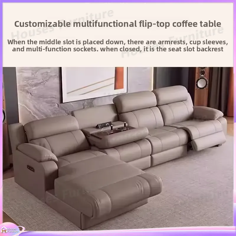 Sofa Recliner Modern Kulit Sap - Home Cinema Recliner Chairs ulasan dan harga