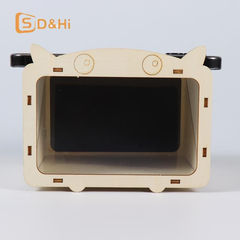 1Set Proyektor Hologram 3D Tam - Home Cinema Diy ulasan dan harga