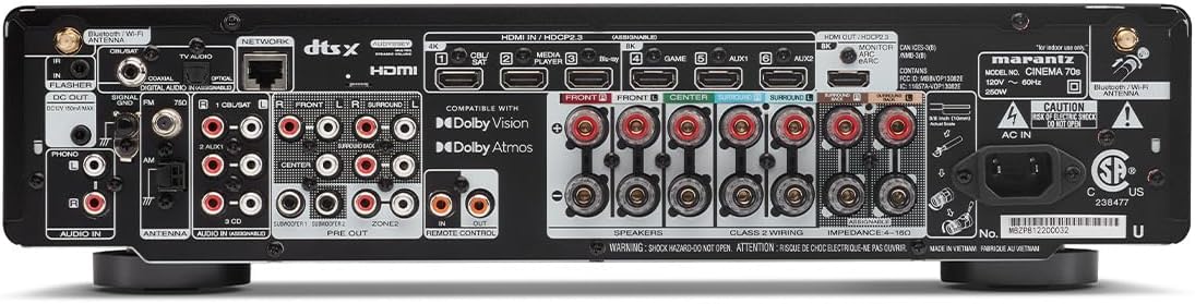 Receiver Marantz Cinema 70S 7. - Home Cinema Bluetooth ulasan dan harga