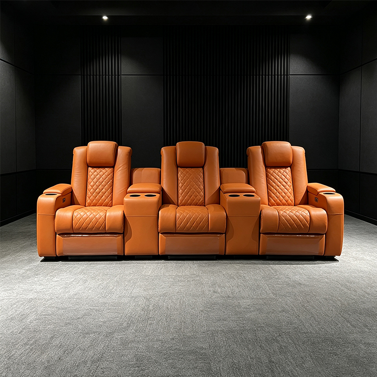 Kursi Sofa Bioskop Elektrik KM - Home Cinema Recliner Chairs ulasan dan harga