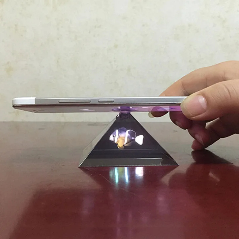 Proyektor tampilan piramida 3D - Home Cinema Projector Screen ulasan dan harga