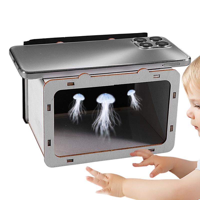 Proyektor holografis 3D kecil, - Home Cinema Diy ulasan dan harga