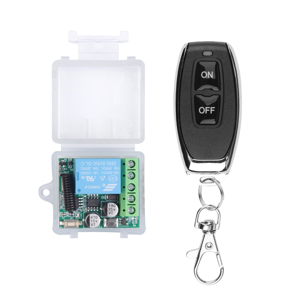 DC 12V 433Mhz RF Saklar Remote - Home Cinema Diy ulasan dan harga
