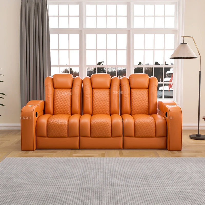 Furnitur Teater Mewah Warna Hi - Home Cinema Recliner Chairs ulasan dan harga