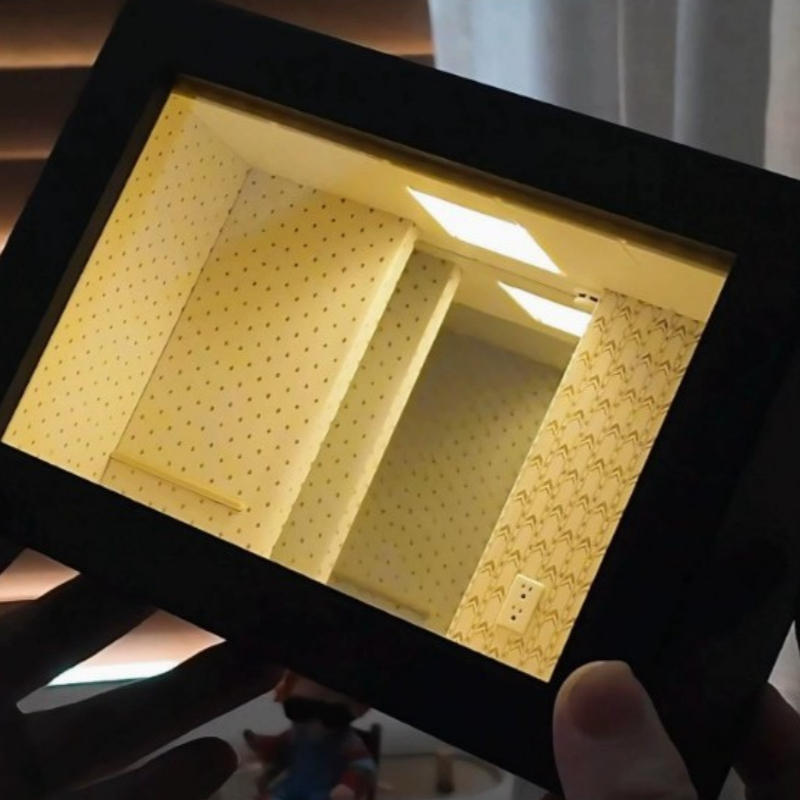 Cermin Infinity Abyss Kreatif, - Home Cinema Led ulasan dan harga