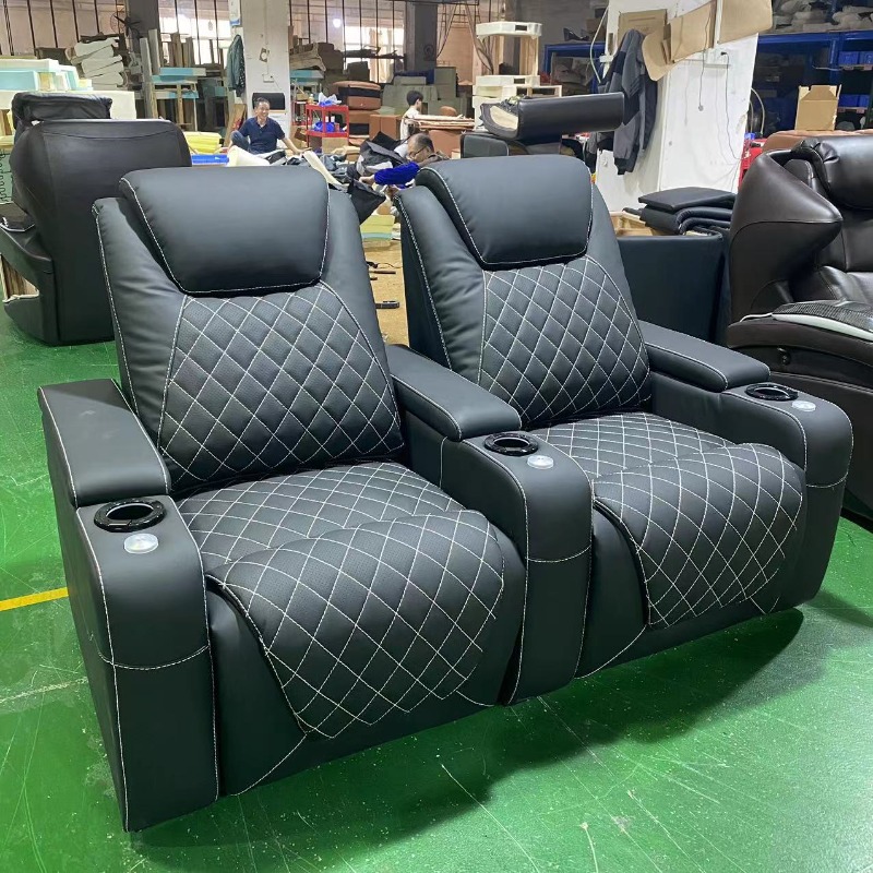 Kursi Bioskop Desain Rumah Vil - Home Cinema Recliner Chairs ulasan dan harga